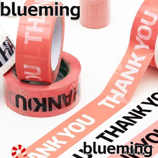 Blueming2 เทปกาวยาว ลาย Thank You สําหรับห่อของขวัญ