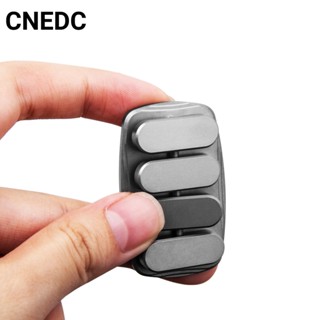 Cnedc กล่องเกียร์กด โลหะผสมไทเทเนียม EDC ของเล่นบรรเทาความเครียด สําหรับผู้ใหญ่ กลางแจ้ง