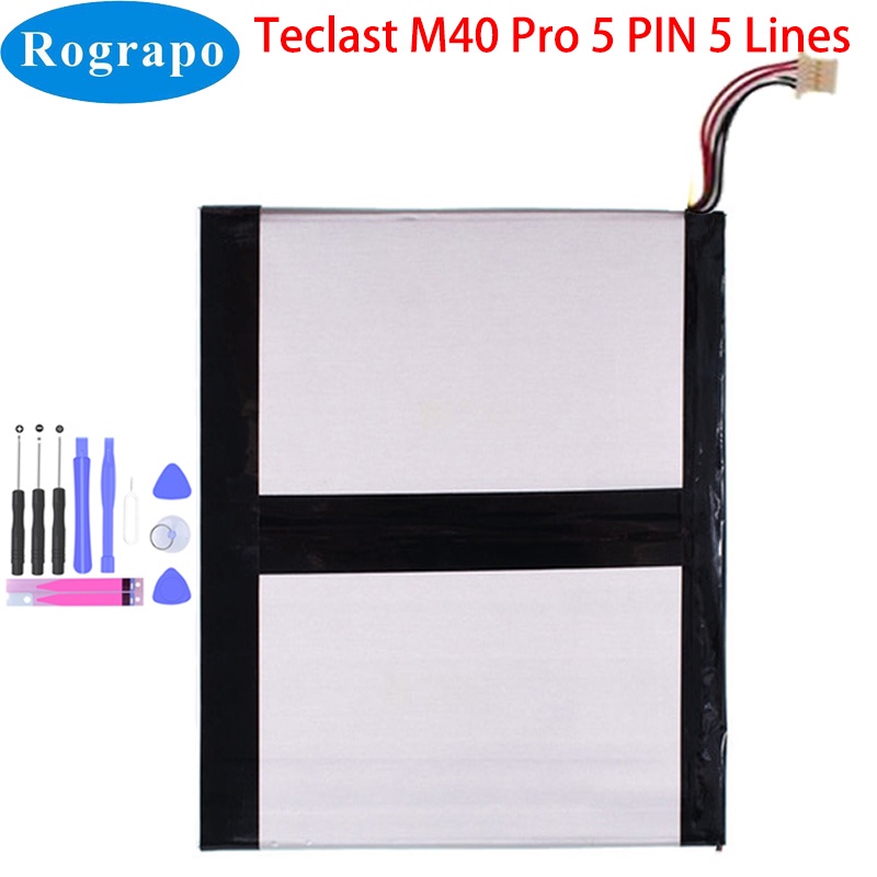 New 3.8V 8000mAh Laptop Notebook Tablet PC Battery For Teclast M40 Pro M40Pro Accumulator 5 Wire