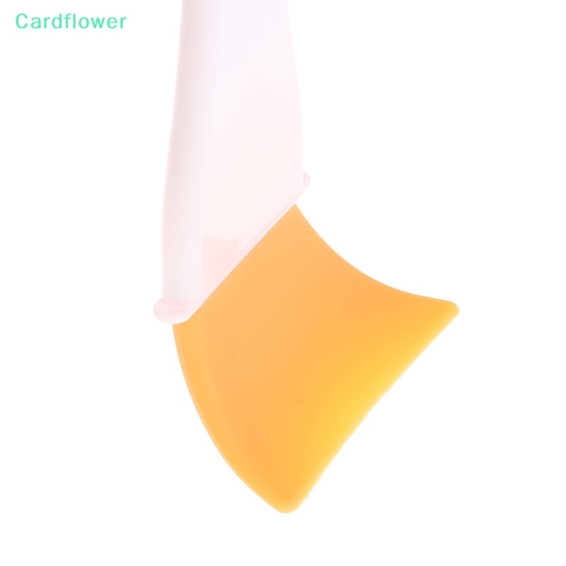 lt-cardflower-gt-แปรงซิลิโคน-สองหัว-ด้ามจับสีขาว-สําหรับทําความสะอาดผิวหน้า-ลดราคา