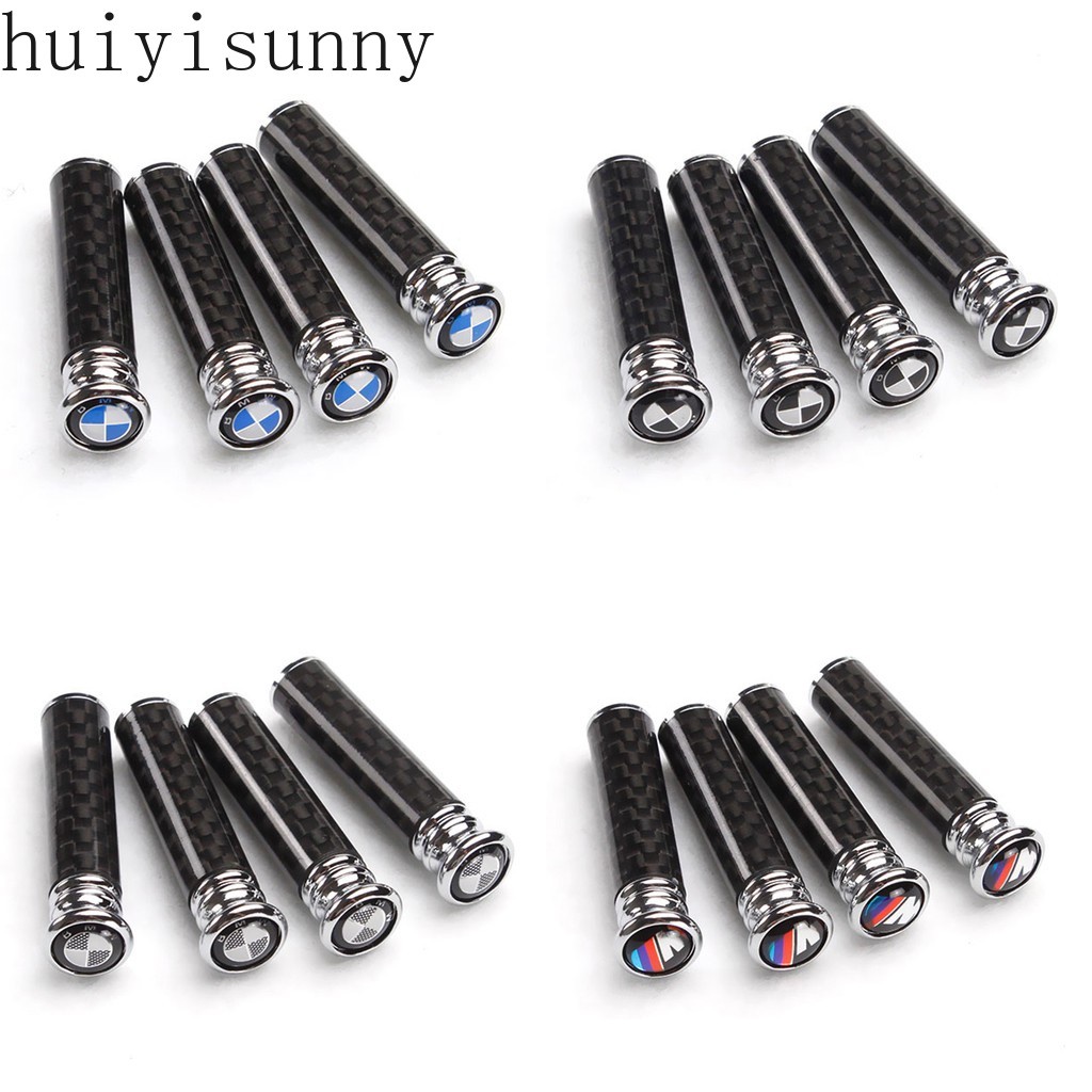 hys-สกรูล็อคประตูรถยนต์-คาร์บอนไฟเบอร์-สําหรับ-bmw-m-power-ac-hartge-hamann-alpina-e46-e60-e90-4-ชิ้น