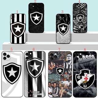 เคสโทรศัพท์มือถือแบบนิ่ม ลายการ์ตูนอะนิเมะ Botafogo Club สีดํา สําหรับ iPhone X XS 5 5s 6 6s Pplus 7 8 7 Plus 8 Plus SE 2016 H8