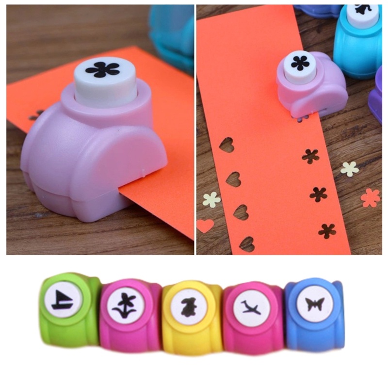 รัก* Mini Hole Punches Handmade Shaper สมุดภาพแท็ก DIY เครื่องตัดการ์ด ...