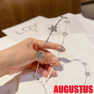 Augustus ที่คาดศีรษะประดับมุกดาวดวงจันทร์สไตล์เกาหลีสําหรับผู้หญิง