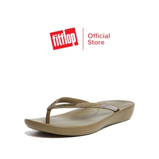 FITFLOP IQUSHION รองเท้าแตะแบบหูหนีบผู้หญิง รุ่น DG5-967 สี Mossy