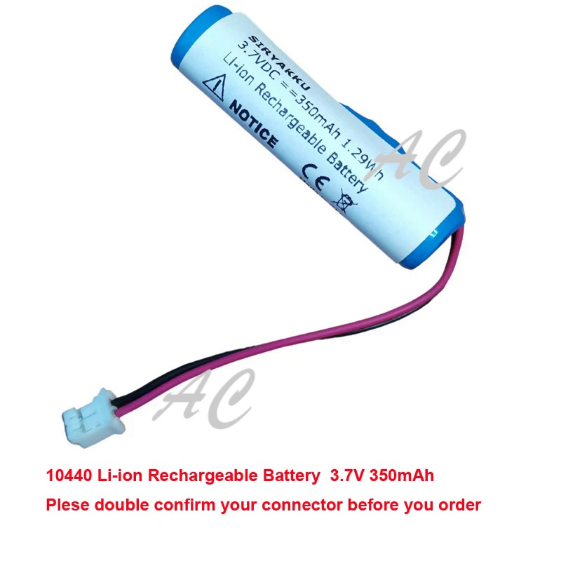 AC 10440 Li-ion Rechargeable Battery For Nuface Fix Line Smoothing ...