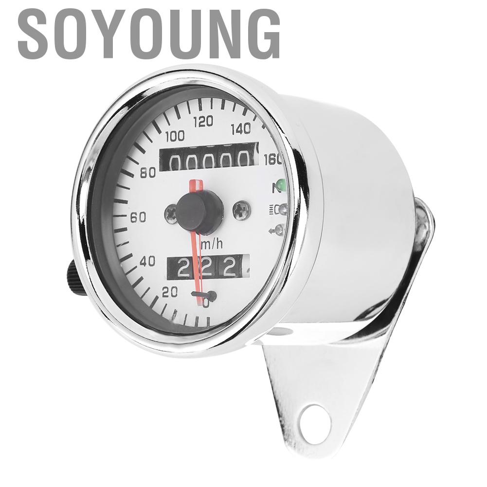 Soyoung Odometer Gauge Motorcycle Meter Speedometer Turn Signal