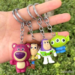 พวงกุญแจ จี้การ์ตูนอนิเมะ Buzz Toy Story แบบสร้างสรรค์ -FS