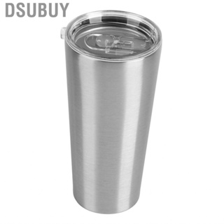 Dsubuy Quality Stainless Steel Insulated Coffee Cup  Vacuum Travel Mug Durable Lead Free Unbreakable for Trips Office