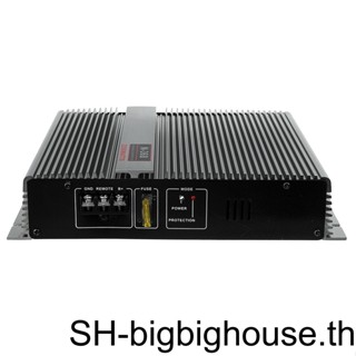 【Biho】เครื่องขยายเสียงซับวูฟเฟอร์ 2000w 12V 2 ช่องทาง ป้องกันไฟฟ้าลัดวงจร สําหรับรถยนต์