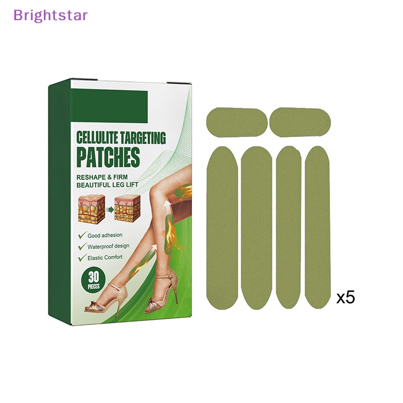 brightstar-แผ่นแปะขา-เผาผลาญไขมัน-กระชับกล้ามเนื้อขา-30-ชิ้น