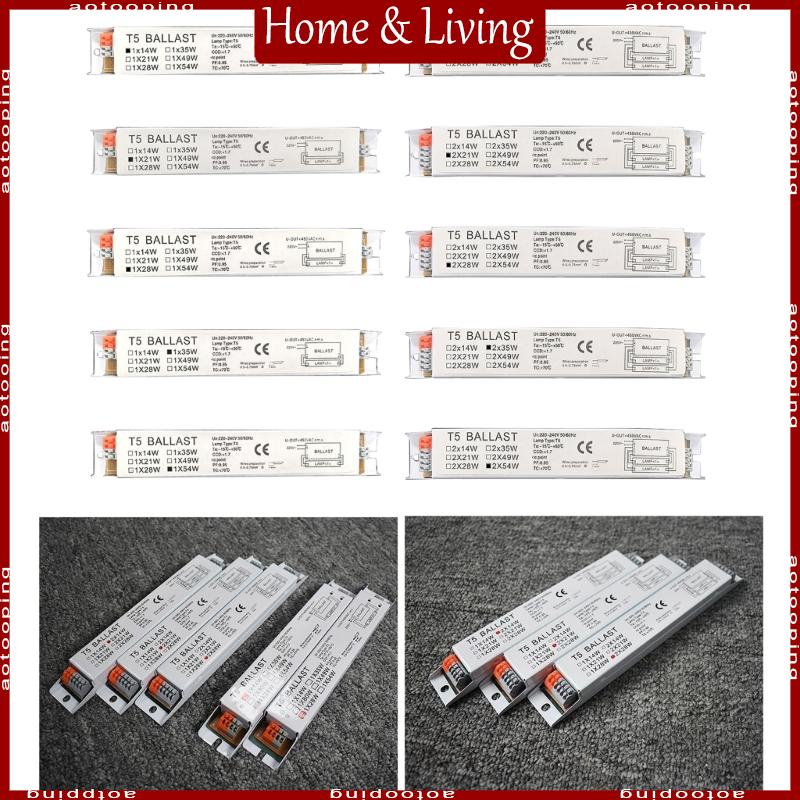 aotoo-โคมไฟบัลลาสต์อิเล็กทรอนิกส์-เรืองแสง-t5-220-240v