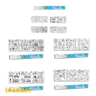 【COD】ม้วนกระดาษวาดภาพระบายสี ขนาด 35x12.6 นิ้ว ของเล่นเสริมการเรียนรู้ สําหรับเด็กผู้ชาย และเด็กผู้หญิง