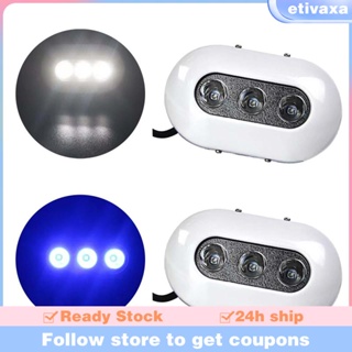 [Etivaxa] ไฟ LED 3 ดวง ความสว่างสูง สําหรับเรือคายัค ตกปลา
