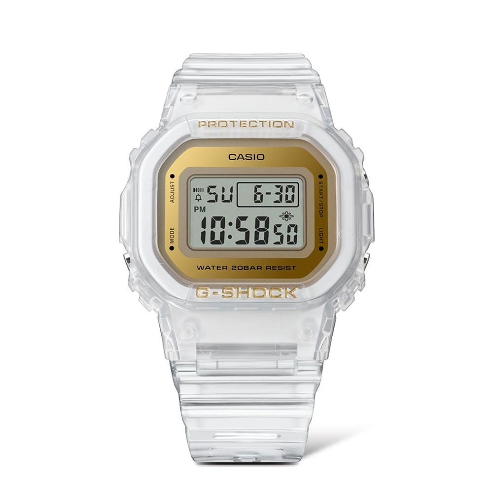 casio-นาฬิกาข้อมือผู้หญิง-g-shock-youth-รุ่น-gmd-s5600sg-7dr-วัสดุเรซิ่น-สีใส