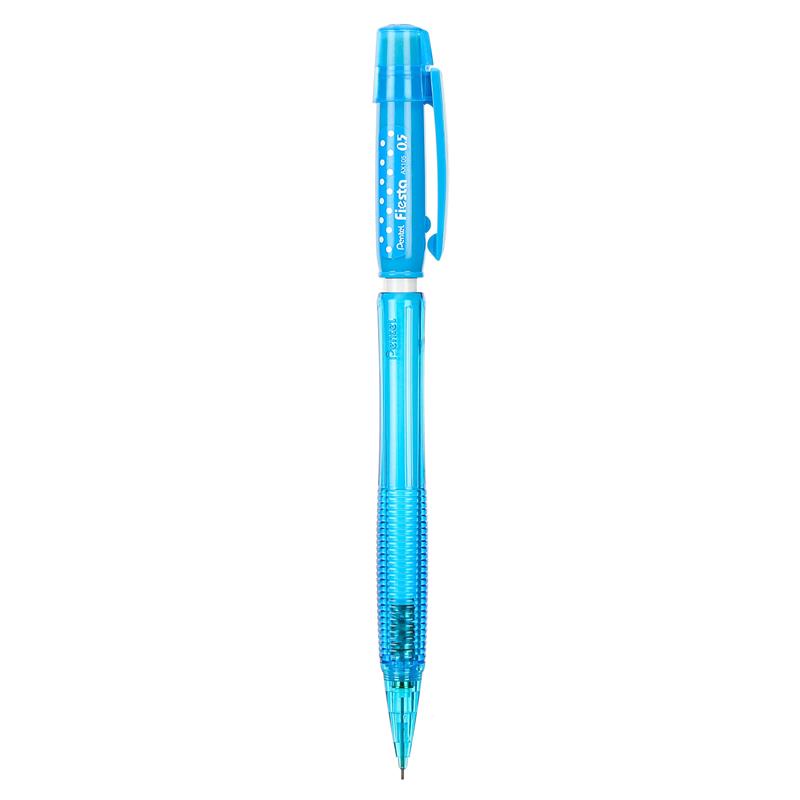 pentel-เพนเทล-ดินสอกดรุ่น-fiesta-ขนาด-0-5-มม-ด้ามฟ้าลายจุด-รุ่น-ax105c-s