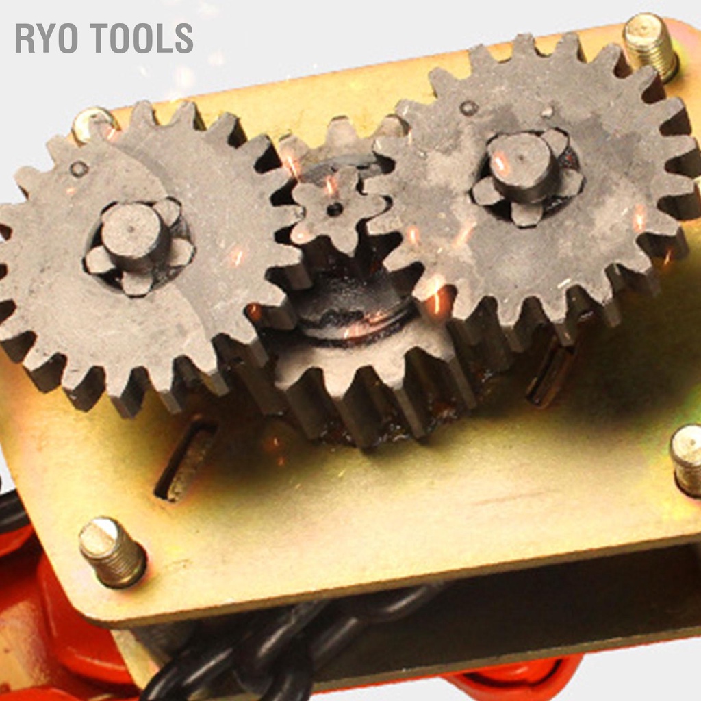 Ryo Tools รอกโซ่แบบก้านโยก 0.75T ความจุ 3 เมตร Manual Chain Fall Hand ...
