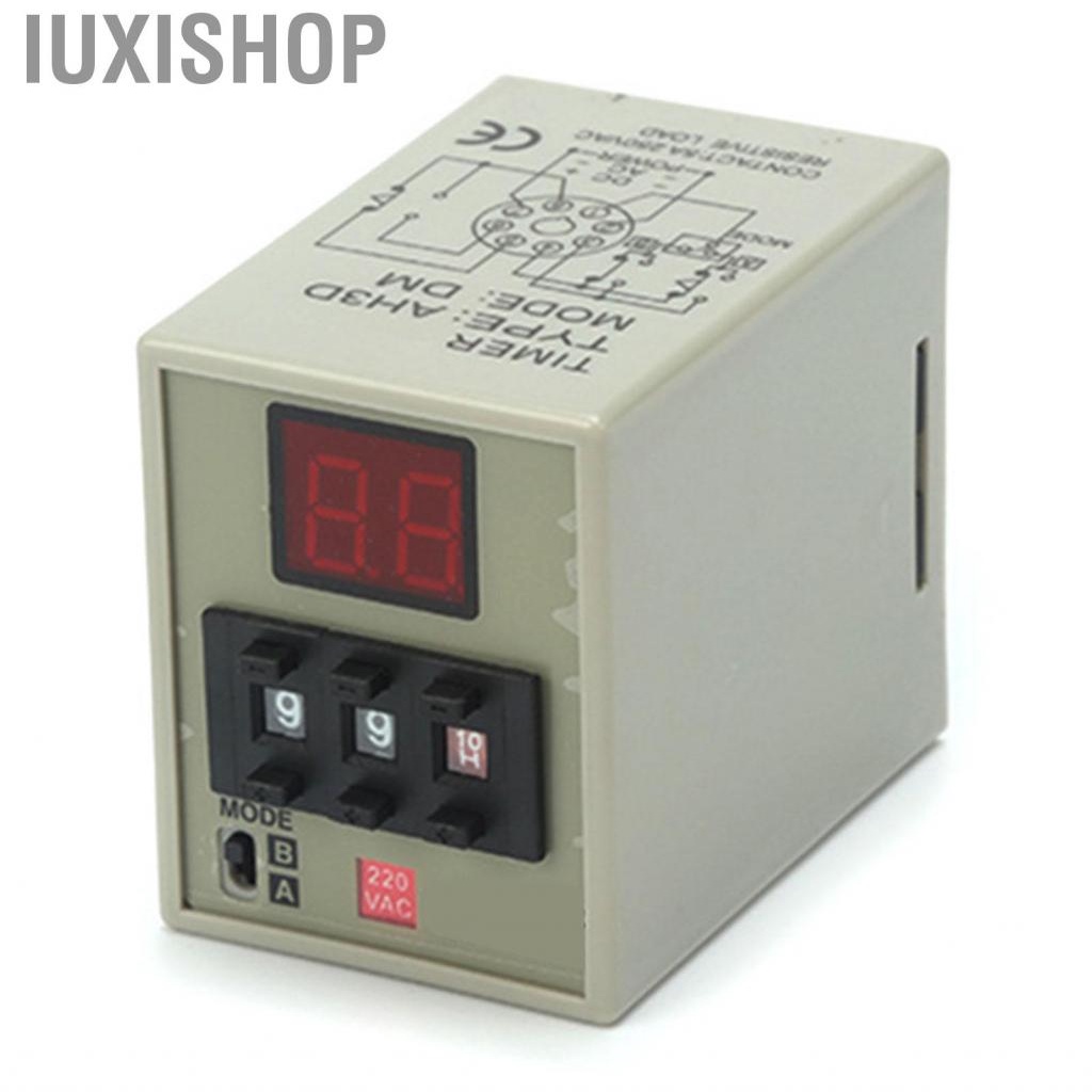 Iuxishop Adjustable Time Limit Relay Digital Lightweight Easy Operation ...