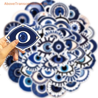 Above สติกเกอร์ ลายการ์ตูน Turkish Evil Eye Medusa Eye สําหรับติดตกแต่งตู้เย็น แล็ปท็อป กระเป๋าเดินทาง สเก็ตบอร์ด DIY 50 ชิ้น