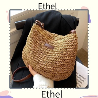 Ethel1 กระเป๋าถือ กระเป๋าสะพายไหล่ เหมาะกับการพกพาเดินทาง ไปทะเล สําหรับผู้หญิง