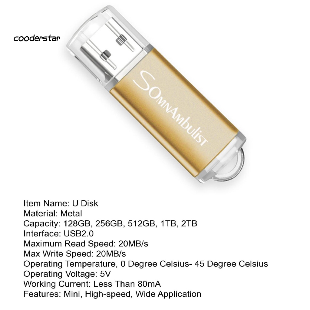 cood-somnambulist-แฟลชไดรฟ์-usb-20-128-256-512gb-1tb-2tb-ความเร็วสูง-กันน้ํา-สําหรับแล็ปท็อป