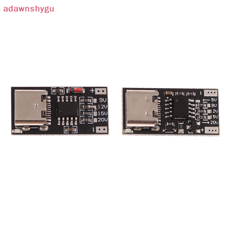 adagu-โมดูลบอร์ดทริกเกอร์ชาร์จเร็ว-usb-type-c-pd2-0-pd3-0-9v-12v-15v-20v-pd-qc