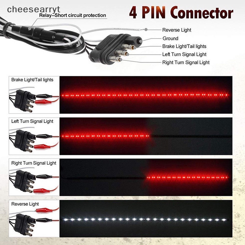 chee-แถบไฟเลี้ยว-led-60-นิ้ว-สําหรับติดท้ายรถบรรทุก