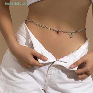 Buildvictor สายโซ่คล้องเอว ล็อกร่างกาย แนวเซ็กซี่ สําหรับบิกินี่