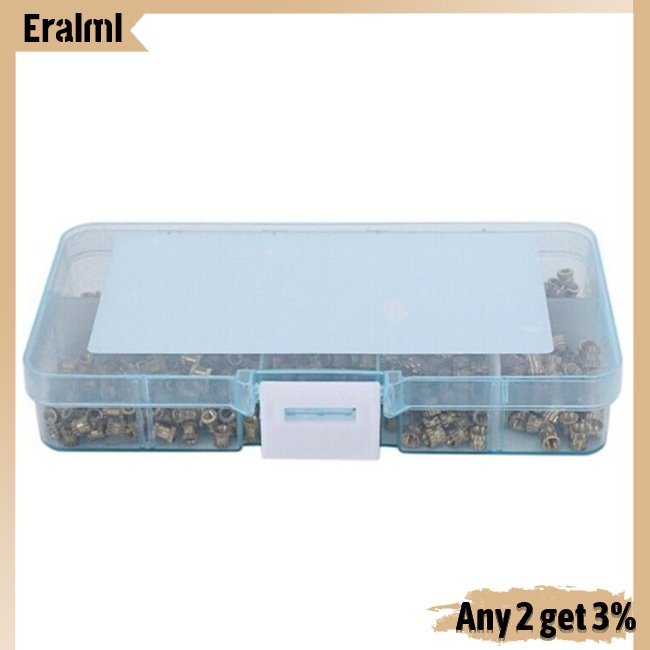 eralml-ชุดน็อตหัวฉีดทองแดง-m2-m2-5-m3-สําหรับเครื่องใช้ไฟฟ้า-500-ชิ้น
