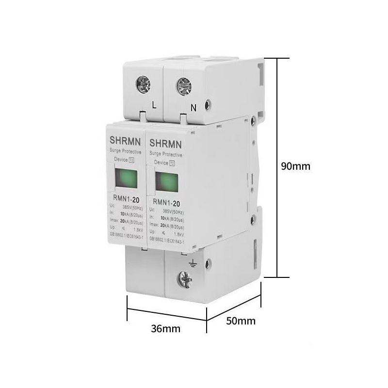 กันฟ้าผ่า-ac-2p-385v-40ka-sup1-40-ac-spd-อุปกรณ์ป้องกันฟ้าผ่า-surge-protection-ตัวป้องกันฟ้าผ่า-กันฟ้าผ่าโซล่าเซล