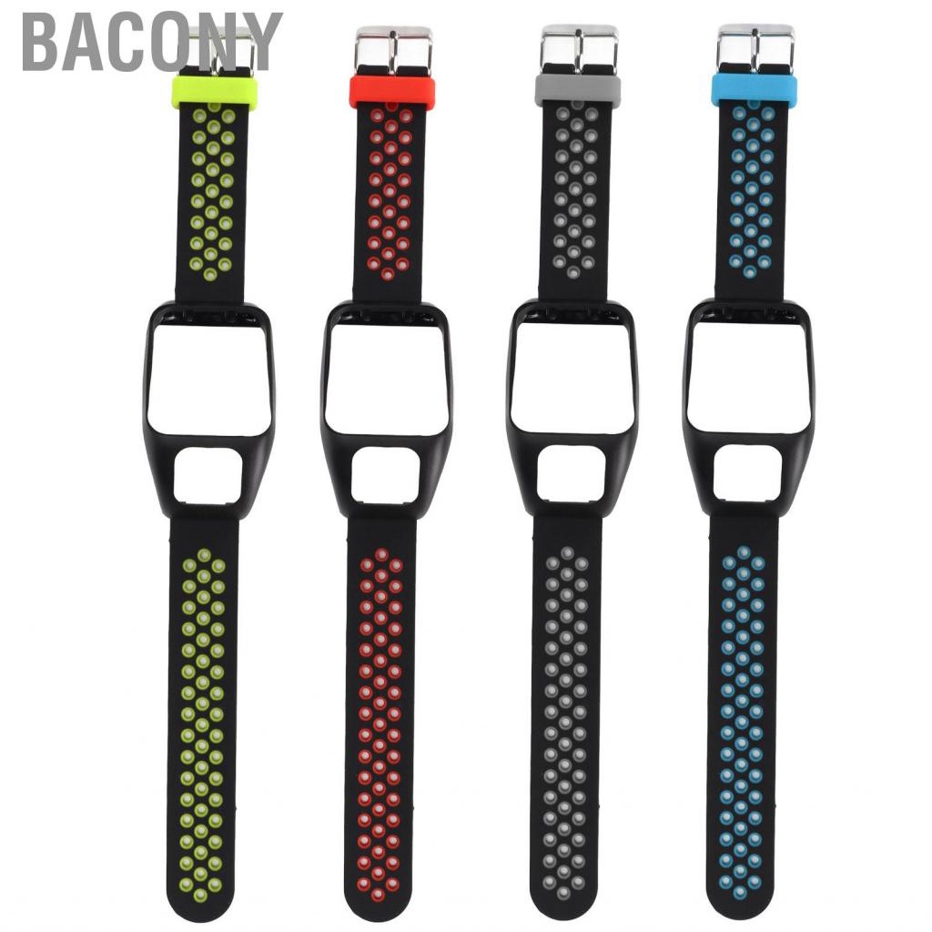 bacony-band-silicone-wrist-watch-strap-dual-color-with-pin-buckle-kit
