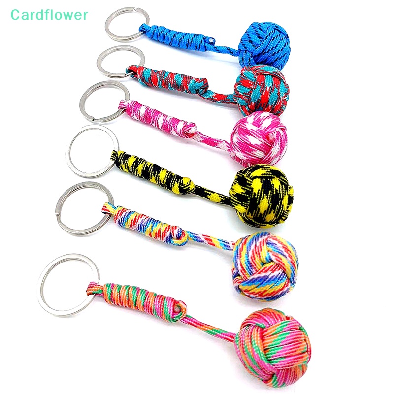 lt-cardflower-gt-พวงกุญแจเชือกร่มชูชีพ-ลายลิง-กําปั้น-1-ชิ้น-ลดราคา