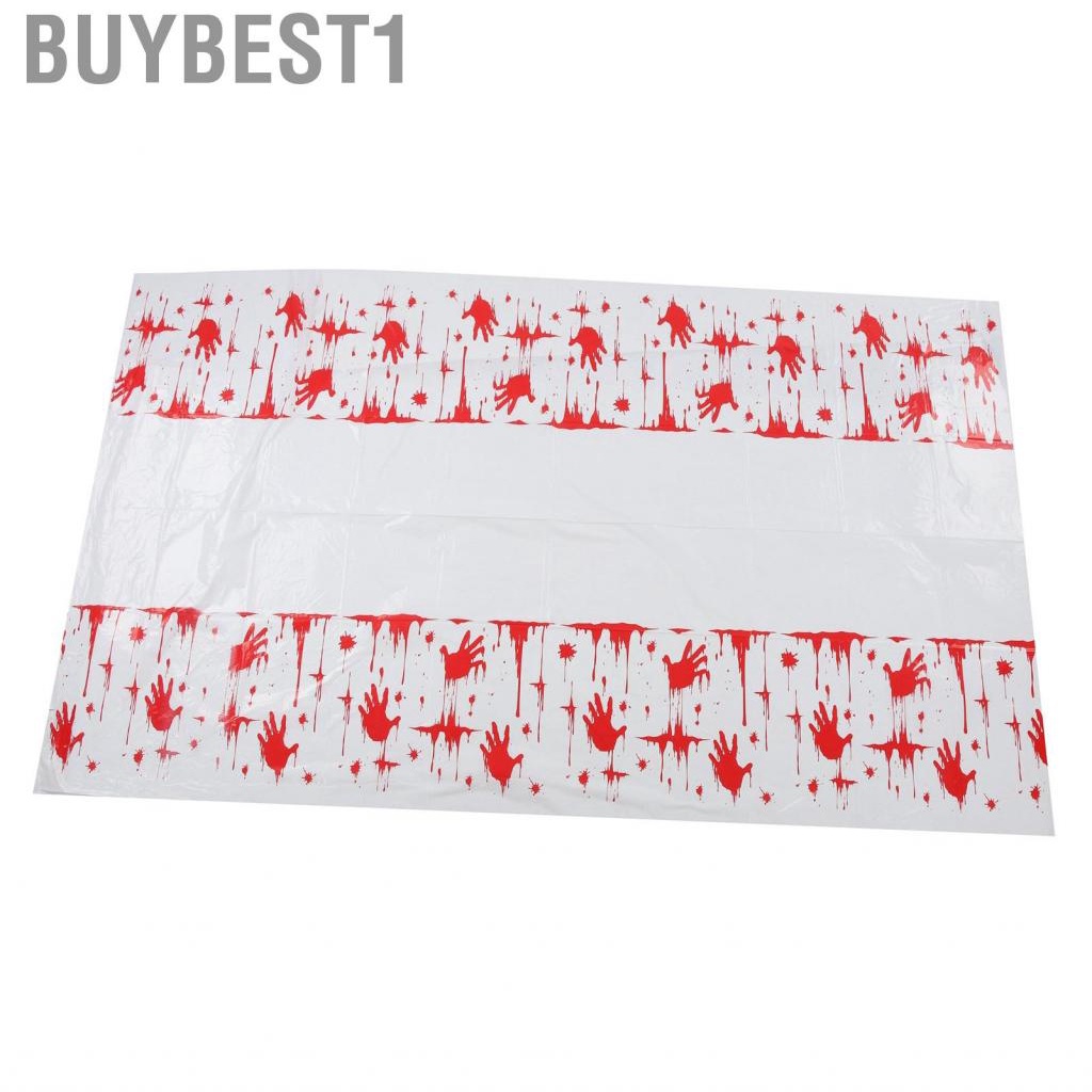 buybest1-bloody-handprint-halloween-tablecloth-disposable-scary-tables-cloth-chic-design-realistic-blood-stains-for