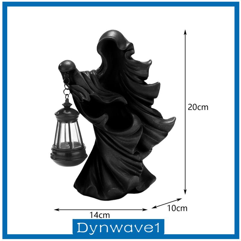dynwave1-รูปปั้นแม่มดเรซิ่น-พร้อมโคมไฟ-สําหรับตกแต่งบ้านผีสิง-บาร์