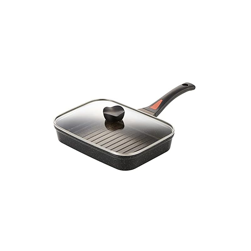 Aimedia Fish Grill Pan Grill Pan Fish Grill Marble Coat