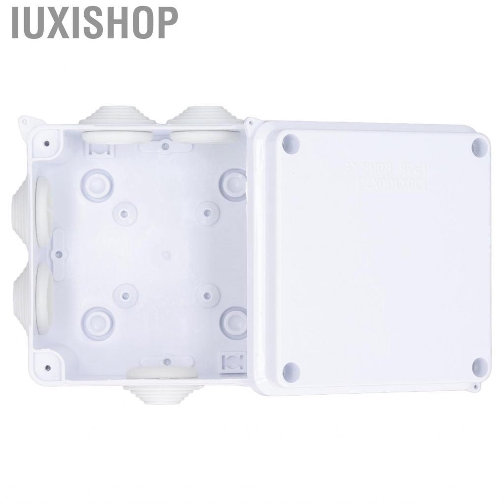 IP65 Junction Box 100x100x70mm Waterproof Pre Drilled