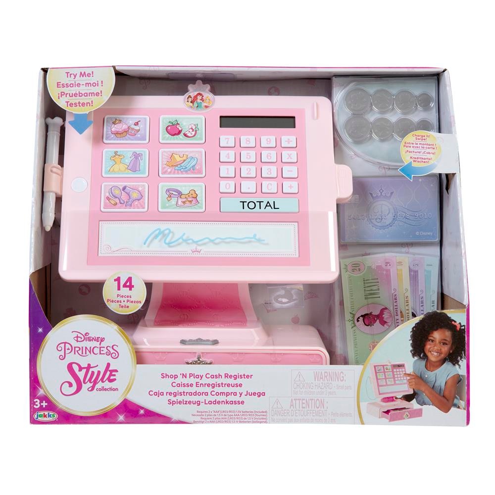 Disney Princess Style Cash Register ชุดของเล่นเจ้าหญิง เครื่องแคชเชียร์ ...