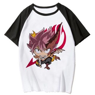 เสื้อยืด พิมพ์ลาย Fairy Tail Y2K สไตล์ฮาราจูกุ สําหรับผู้หญิง