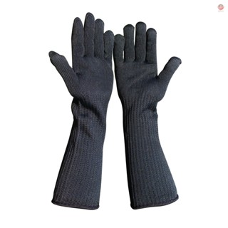 High Performance Cut Resistant Gloves with Stainless Steel Wire Mesh - Welding and Gardening Safety Gloves