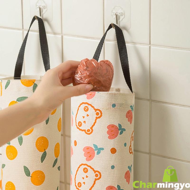 garbage-bag-storage-home-kitchen-plastic-bag-organizer-hanging-use-does-not-take-up-space