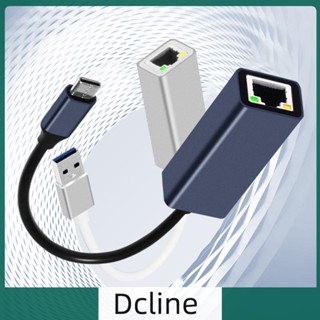 [Dcline.th] อะแดปเตอร์เครือข่ายอีเธอร์เน็ต LAN Type-C เป็น RJ45 USB Type-C