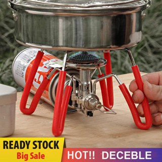 [Deceble.th] ฝาครอบซิลิโคน ทนความร้อน สําหรับเตาแมงมุม SOTO310 SOTO340 4 ชิ้น
