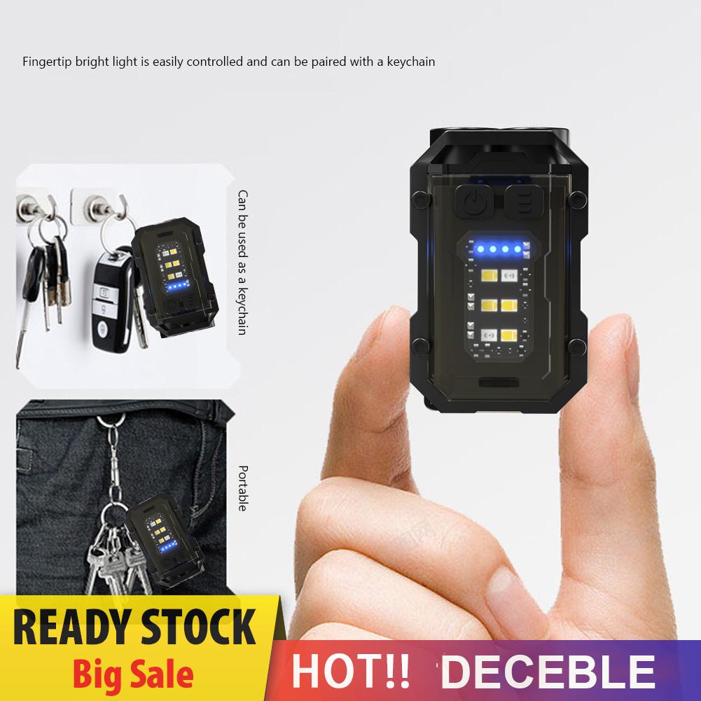 deceble-th-ไฟฉายฉุกเฉิน-led-cob-type-c-หรี่แสงได้-700mah