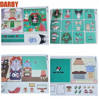 Darby Kuromi หนังสือ ลายการ์ตูนชินจัง มายเมโลดี้ 3D เสียงเงียบ DIY สําหรับเด็กผู้หญิง