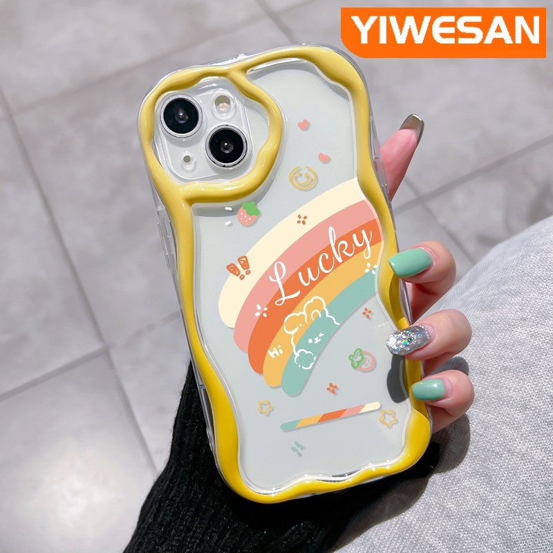 เคสโทรศัพท์มือถือ-ซิลิโคนใส-กันกระแทก-ลายการ์ตูนสายรุ้ง-สําหรับ-samsung-galaxy-a13-a13-5g-a04s-a14
