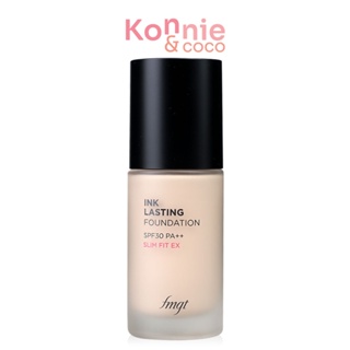 The Face Shop Fmgt Ink Lasting Foundation Slim Fit 30ml #V103 เดอะ เฟส ชอป รองพื้นเนื้อบางเบา.