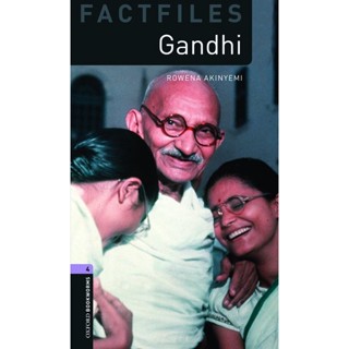 Bundanjai (หนังสือภาษา) OBWL 3rd ED 4 : Gandhi +MP3 (P)