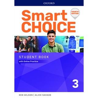 Bundanjai (หนังสือเรียนภาษาอังกฤษ Oxford) Smart Choice 4th ED 3 : Student Book with Online Practice (P)