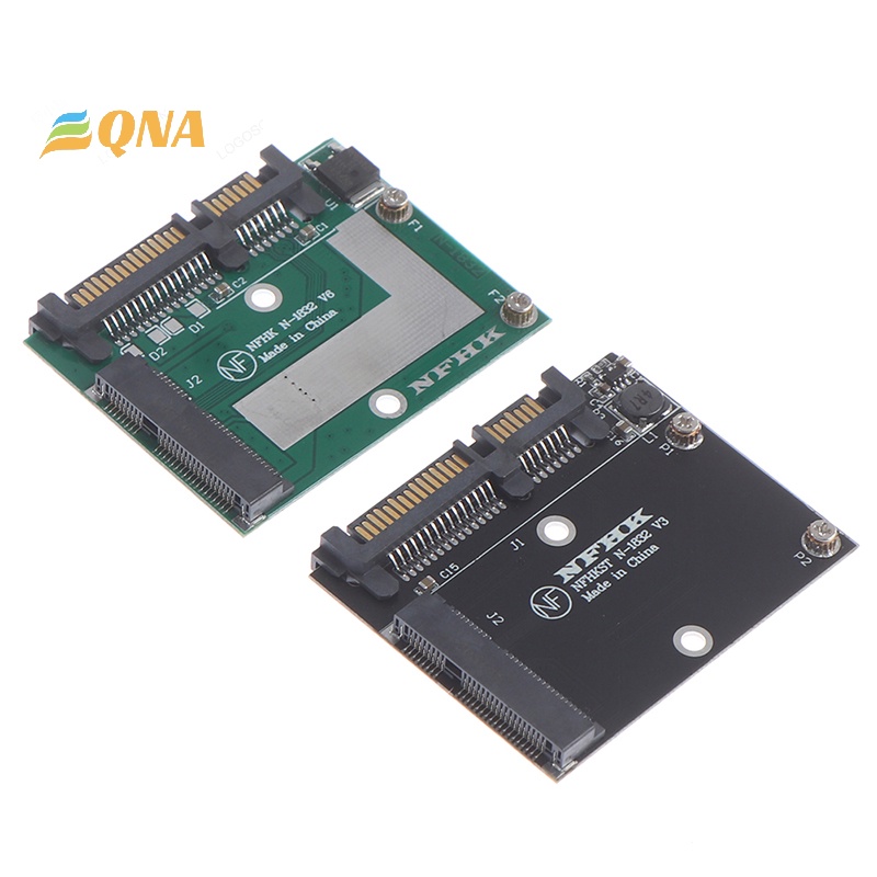 [QNA] อะแดปเตอร์แปลงการ์ด MSATA Mini Pcie SSD เป็น 2.5 นิ้ว SATA3 6 ...