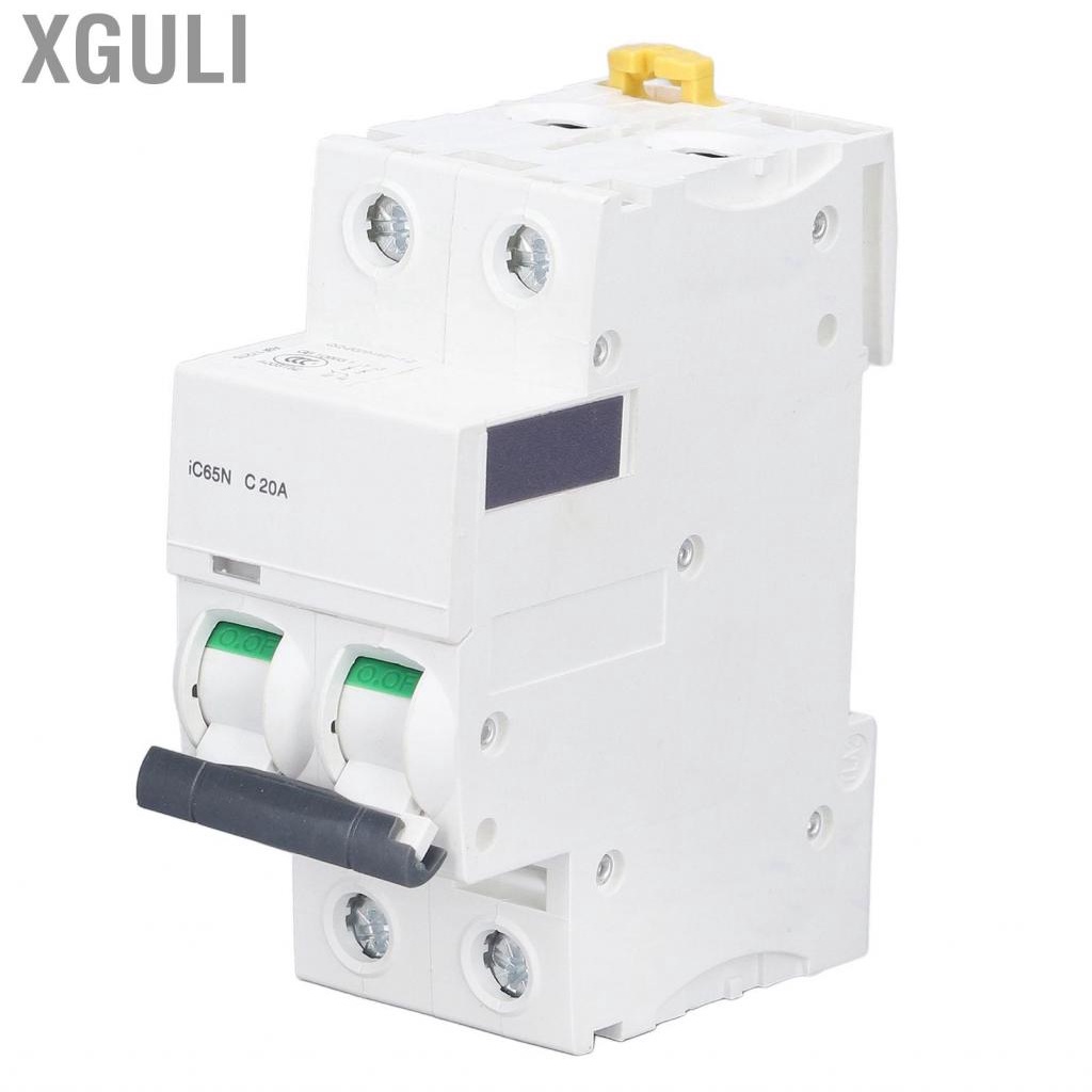 Xguli Overload Protection Breakers 400V 20A PA66 Nylon Shell Miniature ...
